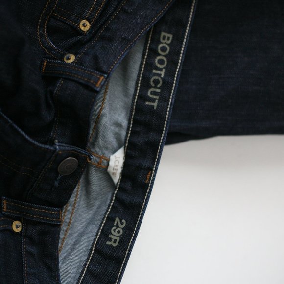 J. Crew bootcut dark wash jeans 29R - Picture 4 of 4